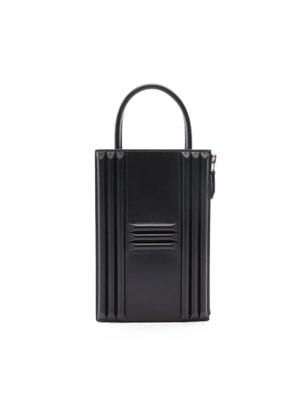Hermes Handbag Cadena Bag Black